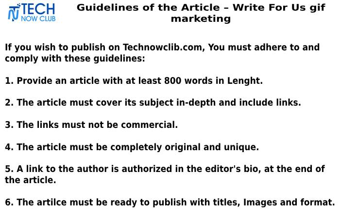 gif marketing  Write For Us – Guest Post, Contribution, And Submit Post